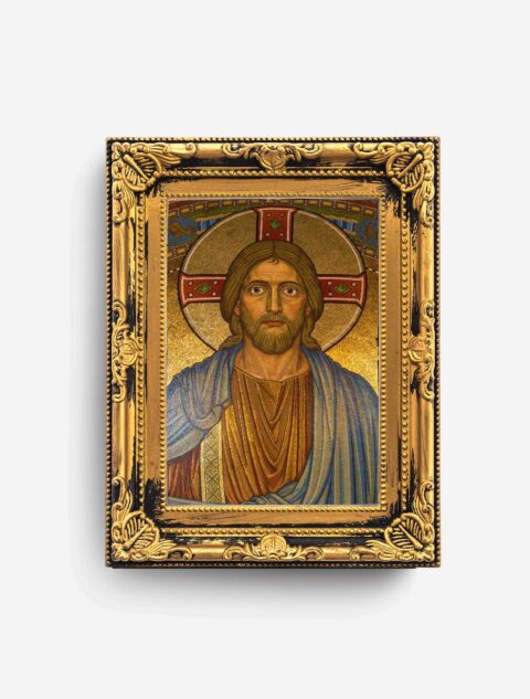 Wooden Jesus Icon